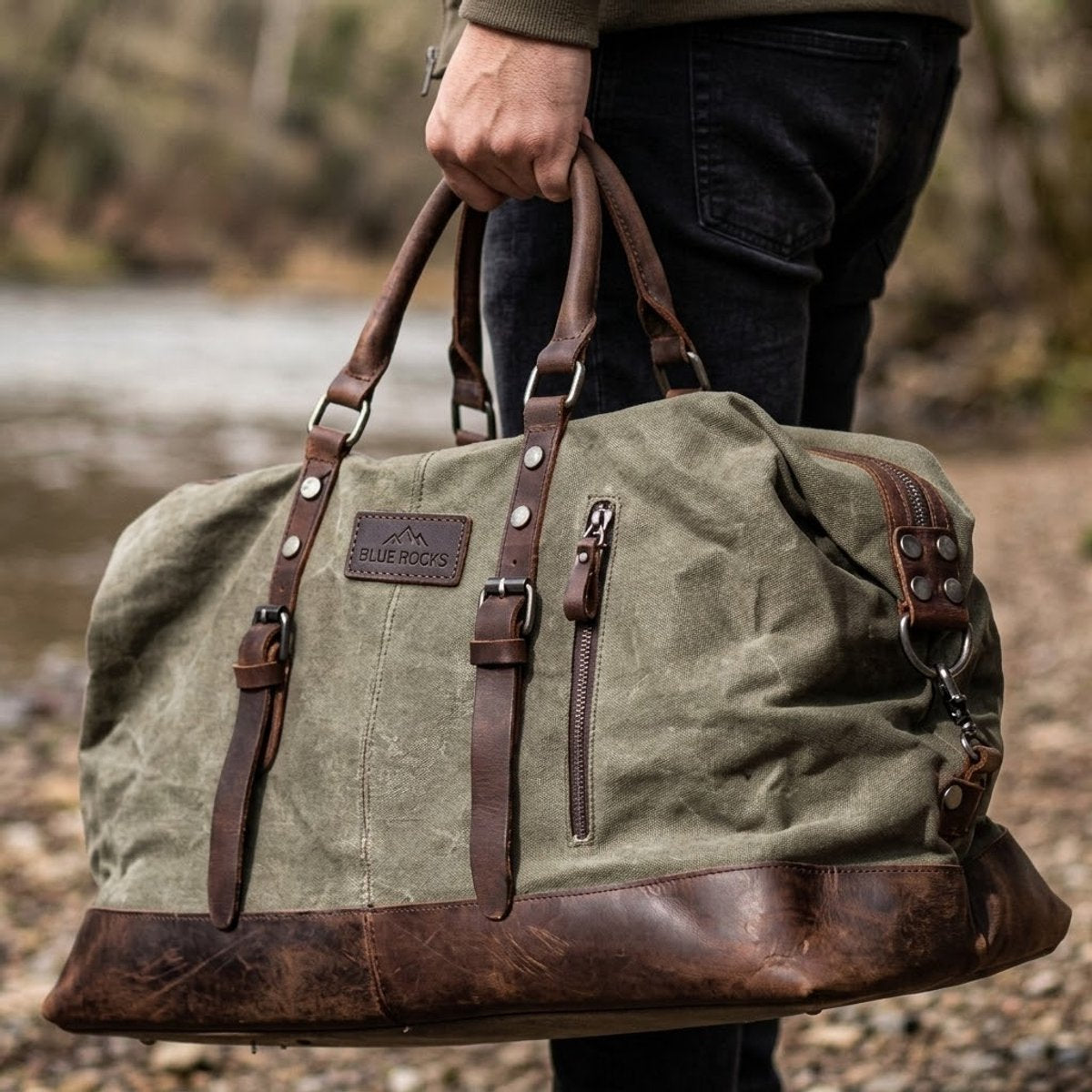 Nomad - Weekendtas - Duffle - Groen - Army Green