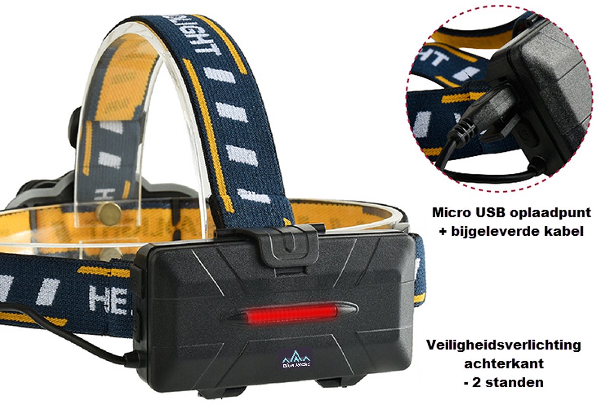 Militaire Hoofdlamp LED Oplaadbaar