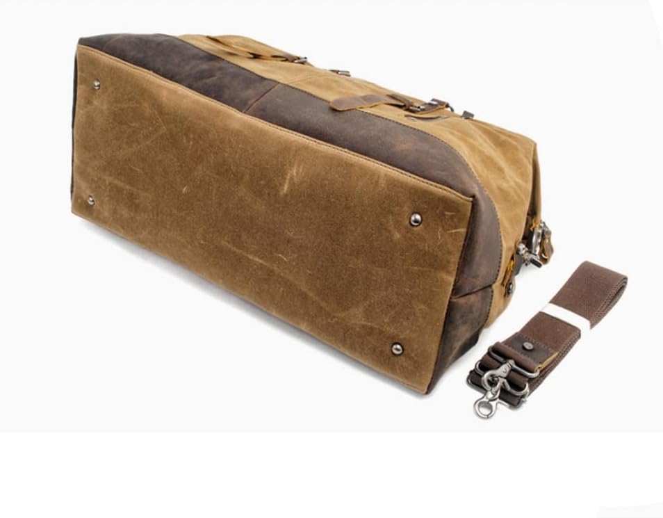 Nomad - Weekendtas - Duffle - Khaki - Mosterdgeel