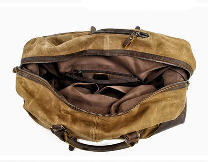 Nomad - Weekendtas - Duffle - Khaki - Mosterdgeel