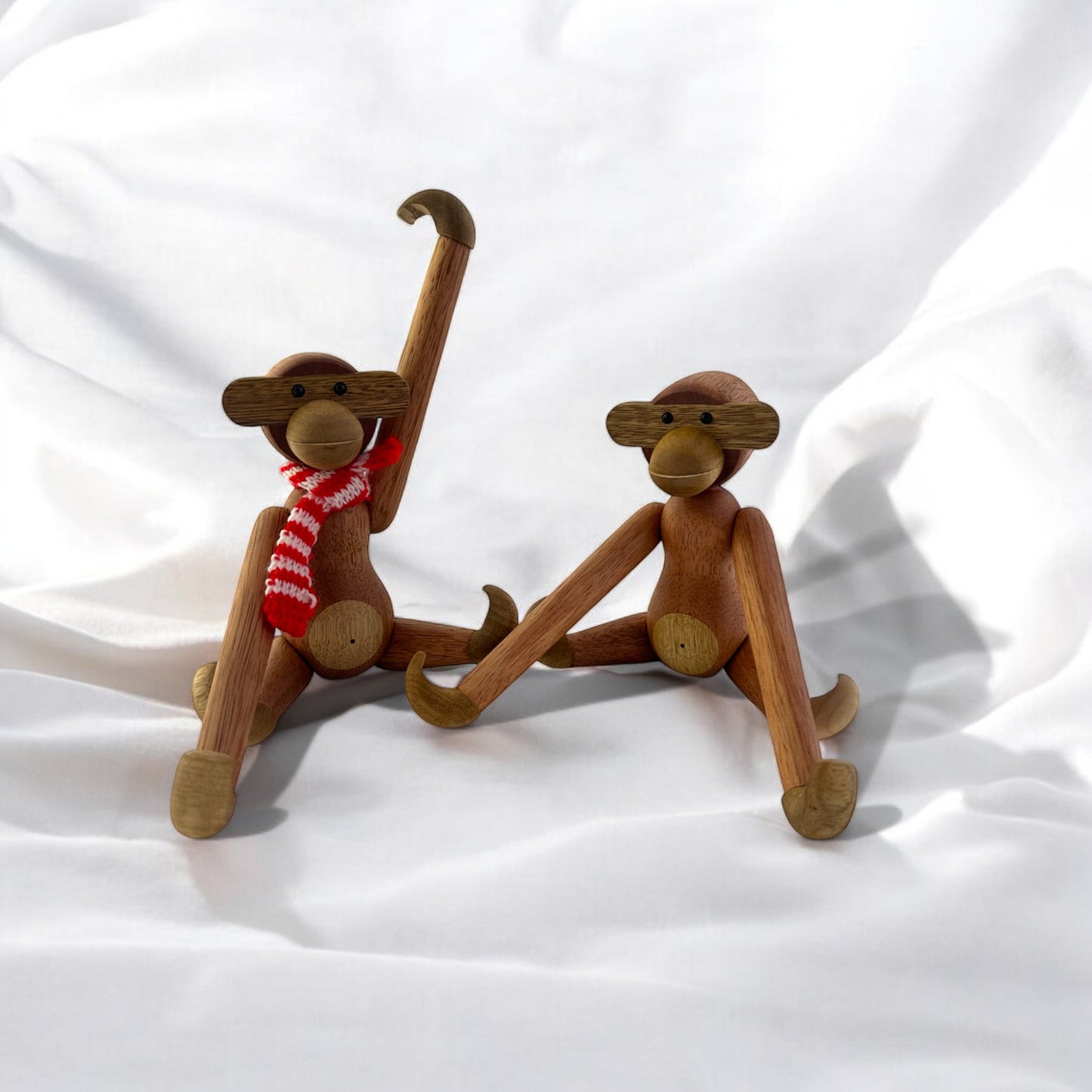 Houten Aap - Happy