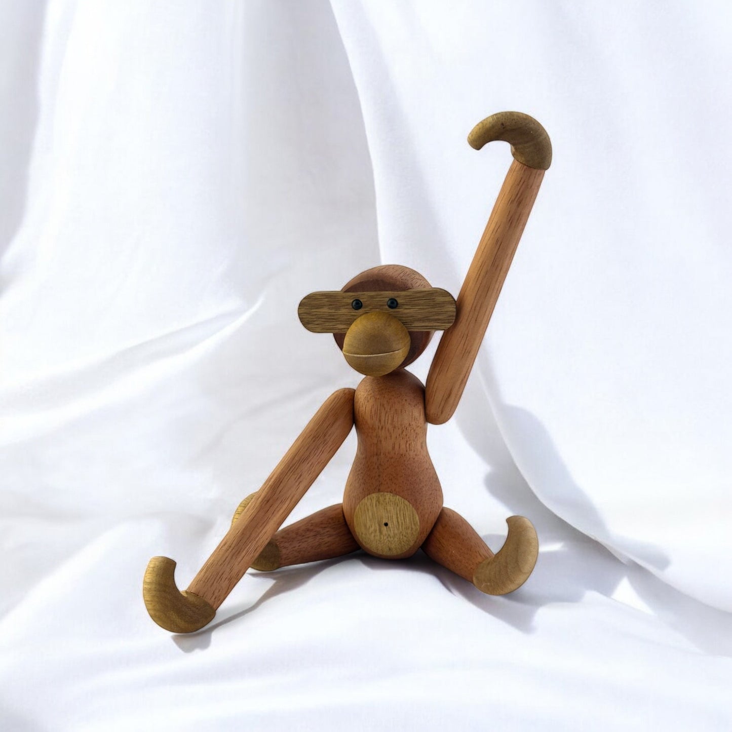 Houten Aap - Happy