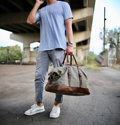 Nomad - Weekendtas - Duffle - Groen - Army Green
