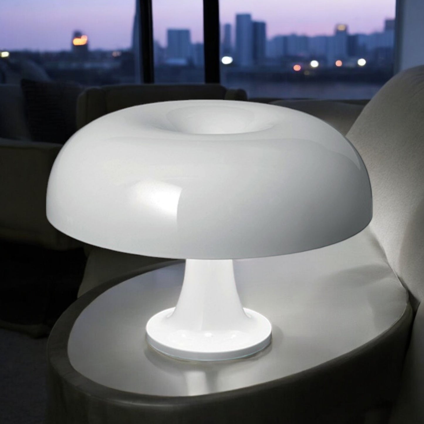 Noë - Mushroom lamp - Wit
