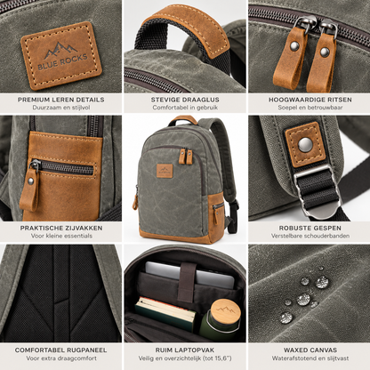 Blue Rocks Fjell - Army Green