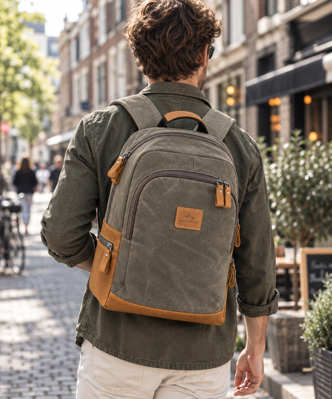 Blue Rocks Fjell - Army Green
